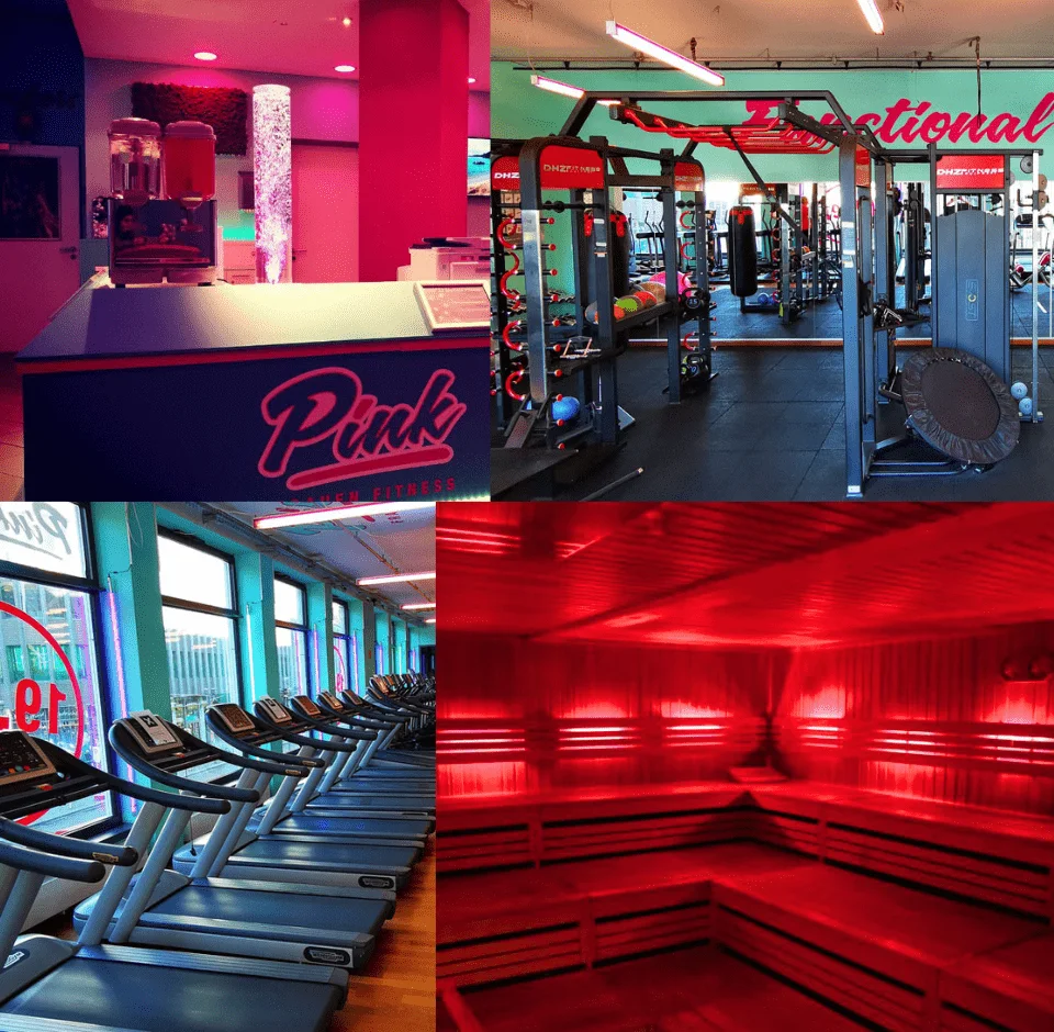 Pink Frauen Fitness