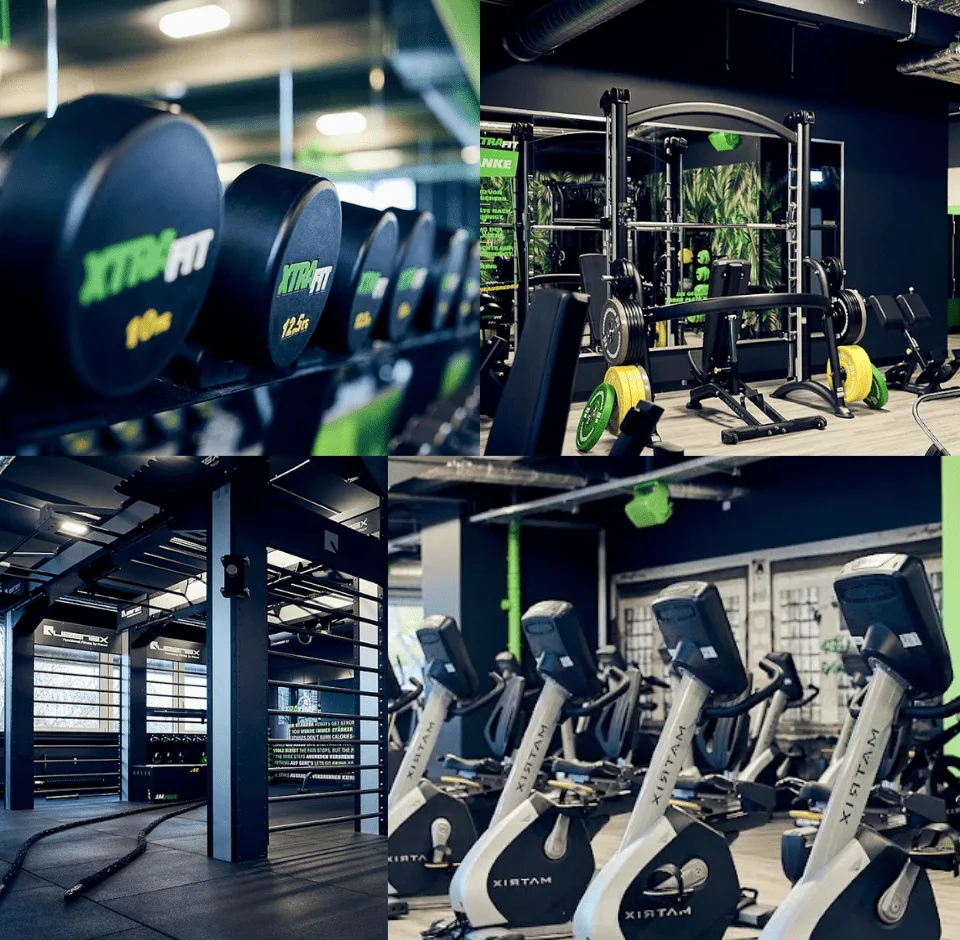 Trainingsbereich · XTRAFIT Wiesbaden-Hauptbahnhof