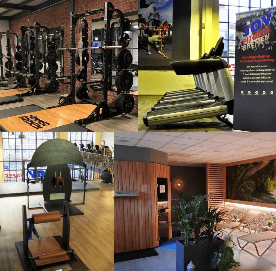 Trainingsbereich · Joy Fitness Bremen