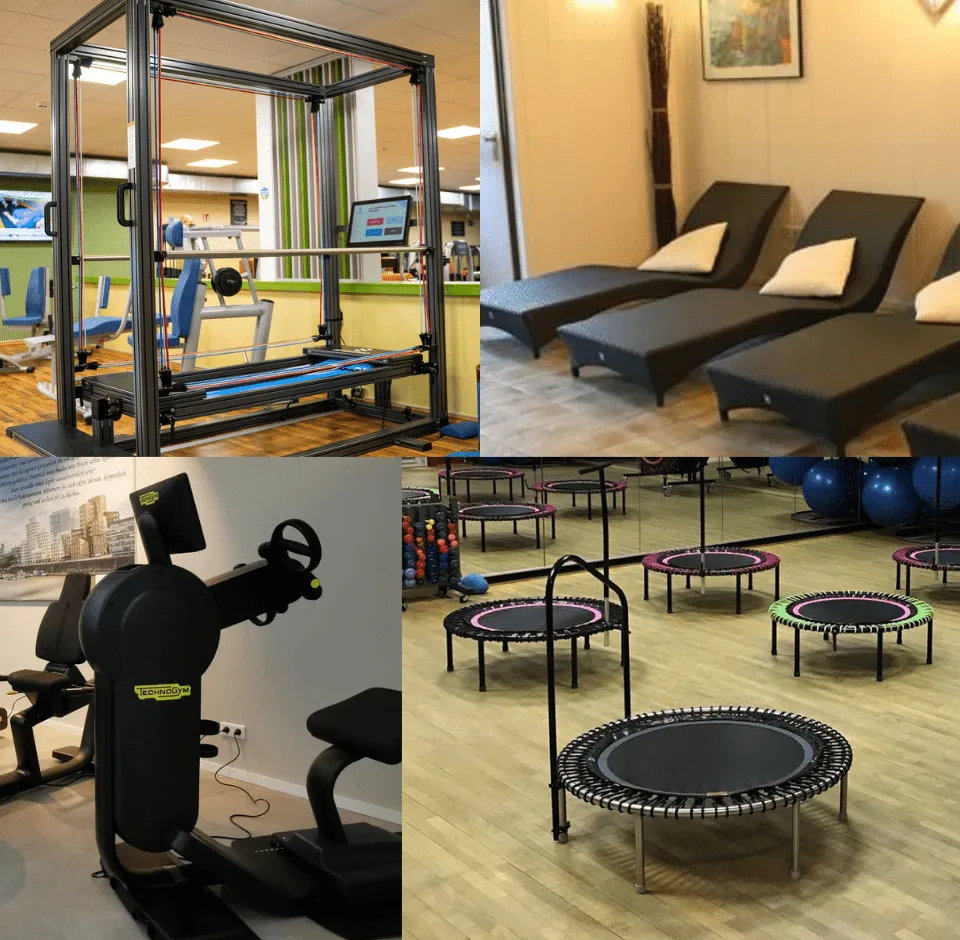 Trainingsbereich · Vitalis Gesundheitszentrum Düsseldorf Benrath Rehasport und Liebscher und Bracht Schmerztherapie