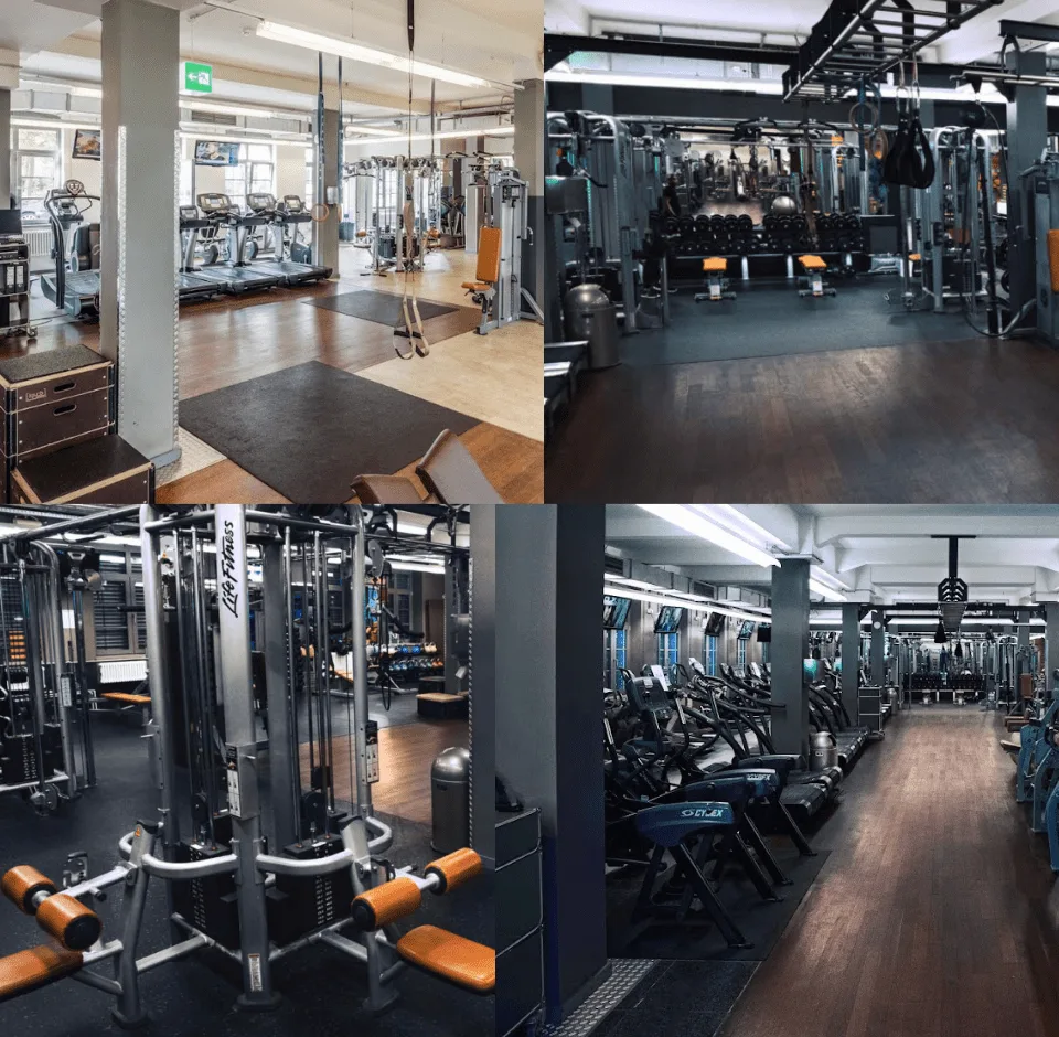 Trainingsbereich · PRIME TIME Fitness Frankfurt Bockenheim