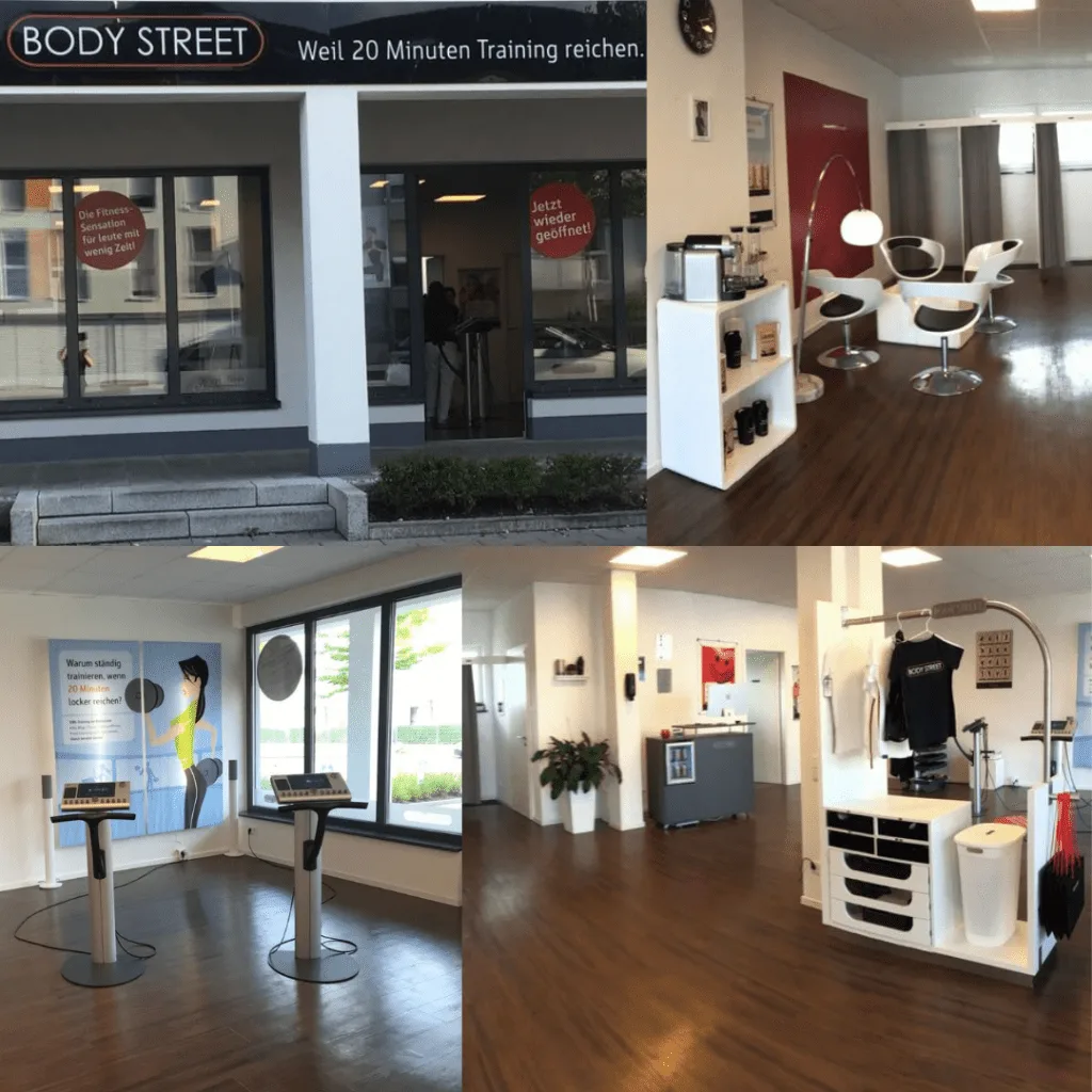 Trainingsbereich · BODYSTREET Augsburg Göggingen EMS Training Augsburg