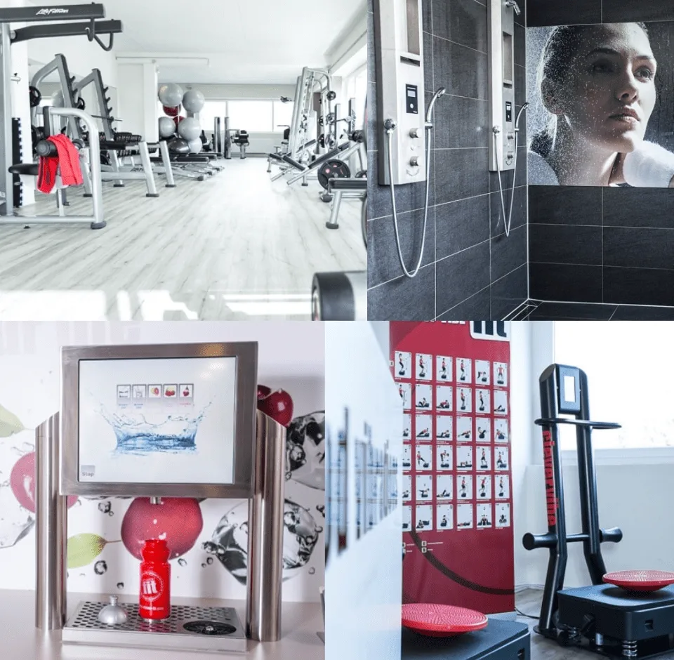 Trainingsbereich · Clever Fit Fitnessstudio Munich Aubing Gym
