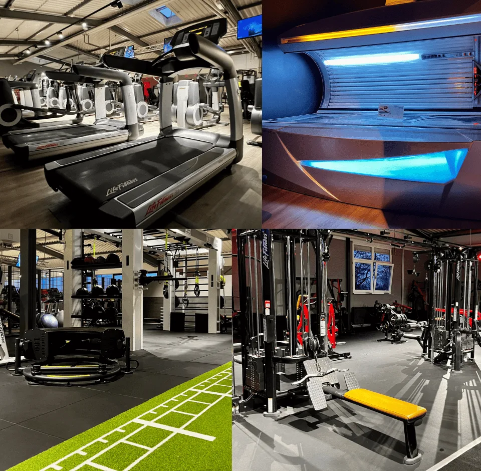 Trainingsbereich · Clever Fit Fitnessstudio Lübeck-Süd