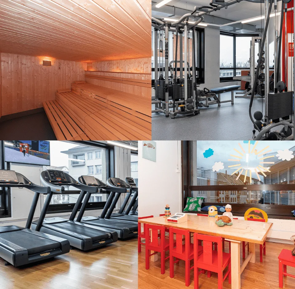Trainingsbereich · ACTIV FITNESS Zürich Kreuzplatz