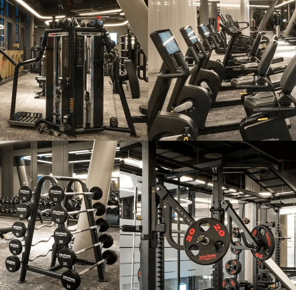Trainingsbereich · John Harris Fitness Hauptbahnhof: Alle Infos zum Premium-Studio