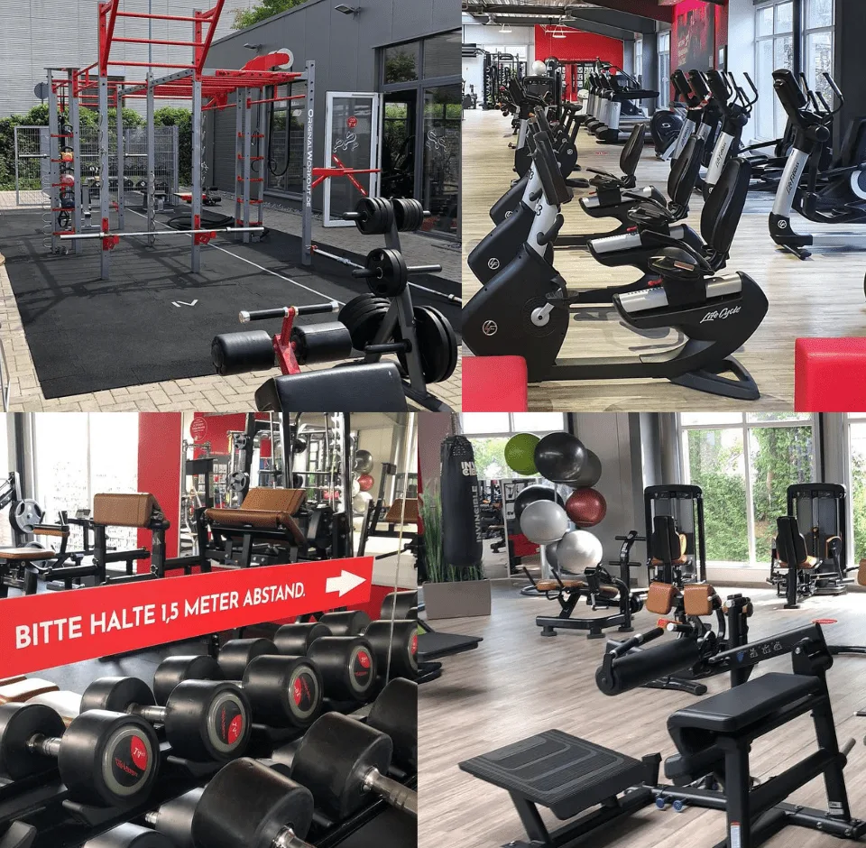Trainingsbereich · Günstiges Fitnessstudio: Clever Fit Fitnessstudio Osnabrück