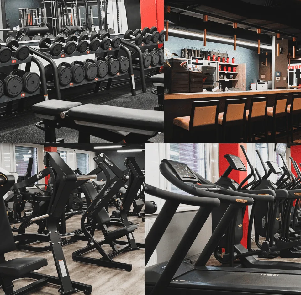 Trainingsbereich · Clever Fit Fitnessstudio Linz-Wegscheid PREMIUM