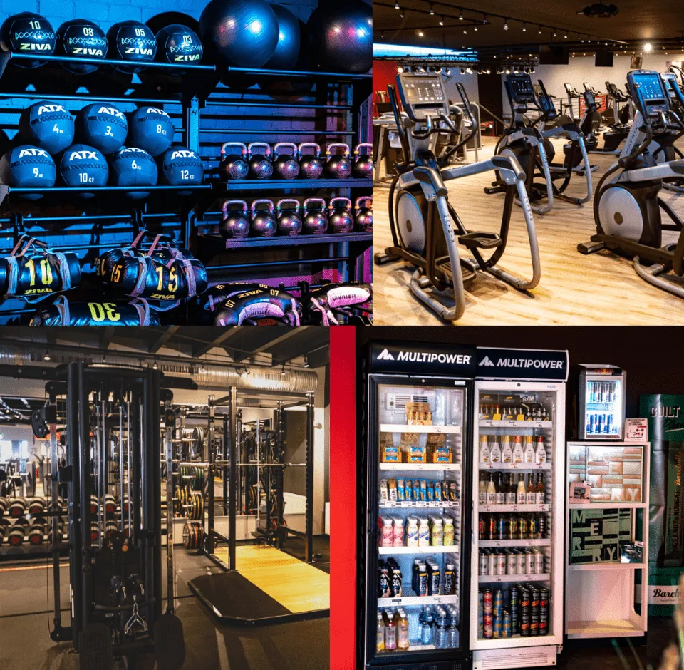Trainingsbereich · Clever Fit Fitnessstudio Rostock-Mitte