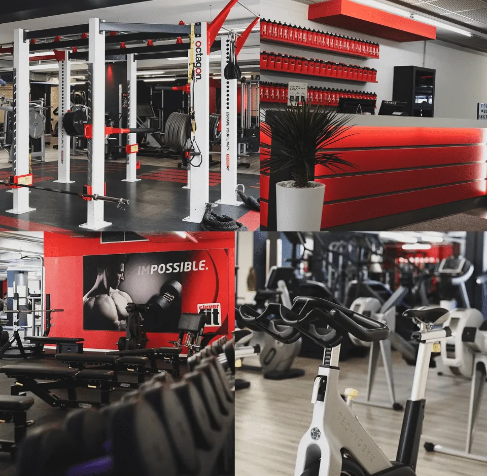 Trainingsbereich · Clever Fit Fitnessstudio Wien Döbling