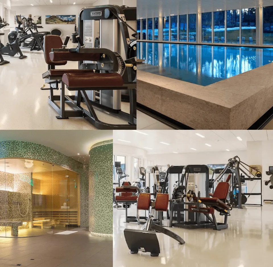Trainingsbereich · Tau Spa & Gym St. Gallen