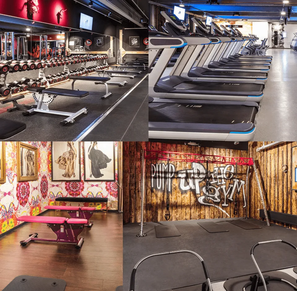 Trainingsbereich · JOHN REED Fitness Düsseldorf Bilk