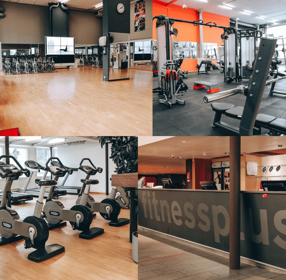 Trainingsbereich · Fitnessplus Oerlikon