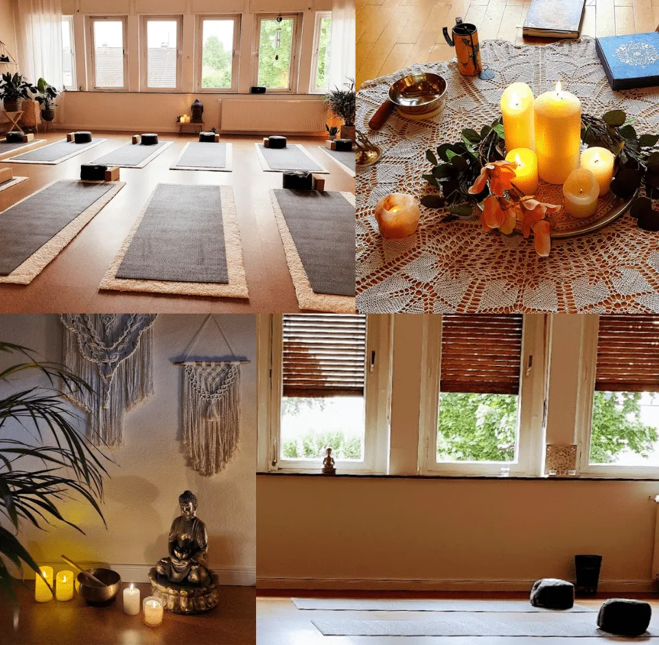 Trainingsbereich · Aila Yoga