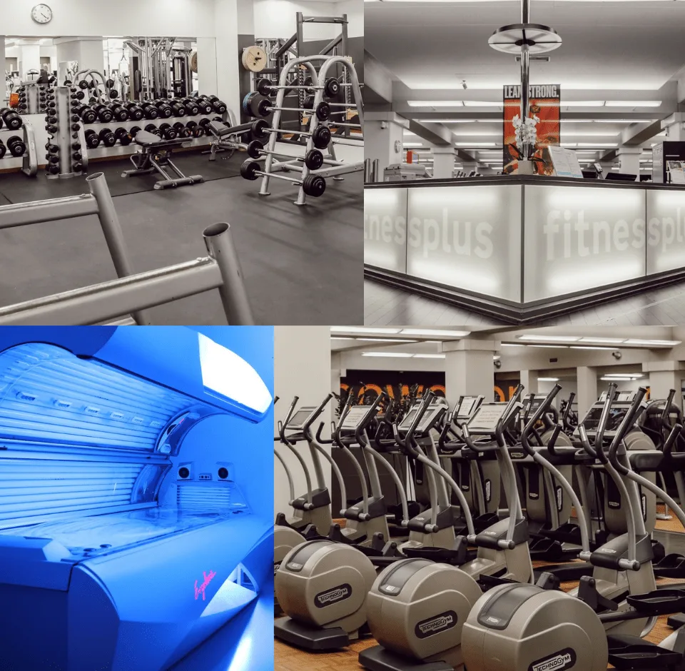 Trainingsbereich · Fitnessplus Basel