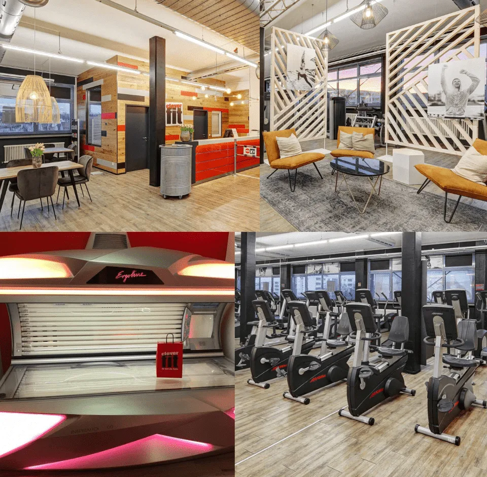 Trainingsbereich · Clever Fit Fitnessstudio Stuttgart Zuffenhausen