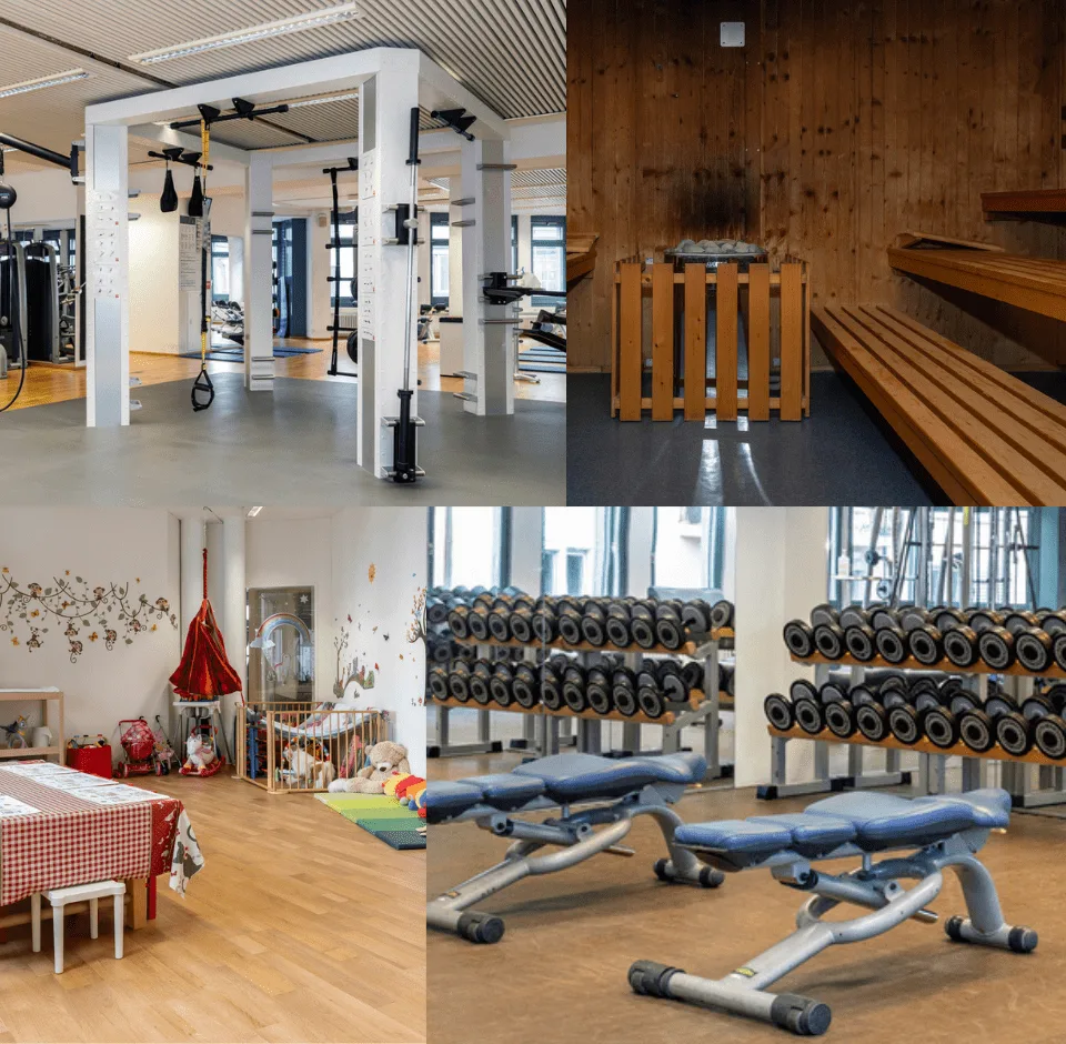 Trainingsbereich · ACTIV FITNESS Zürich Forum