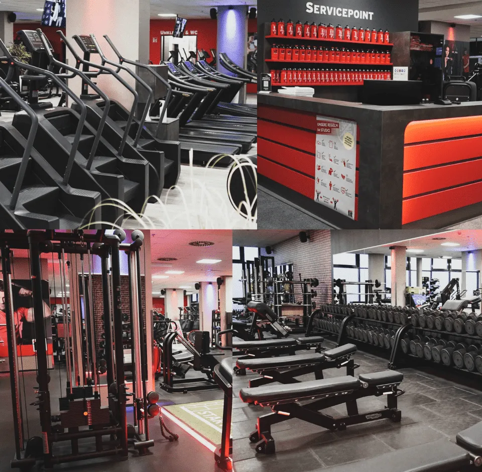 Trainingsbereich · Clever Fit Fitnessstudio Wien Favoriten