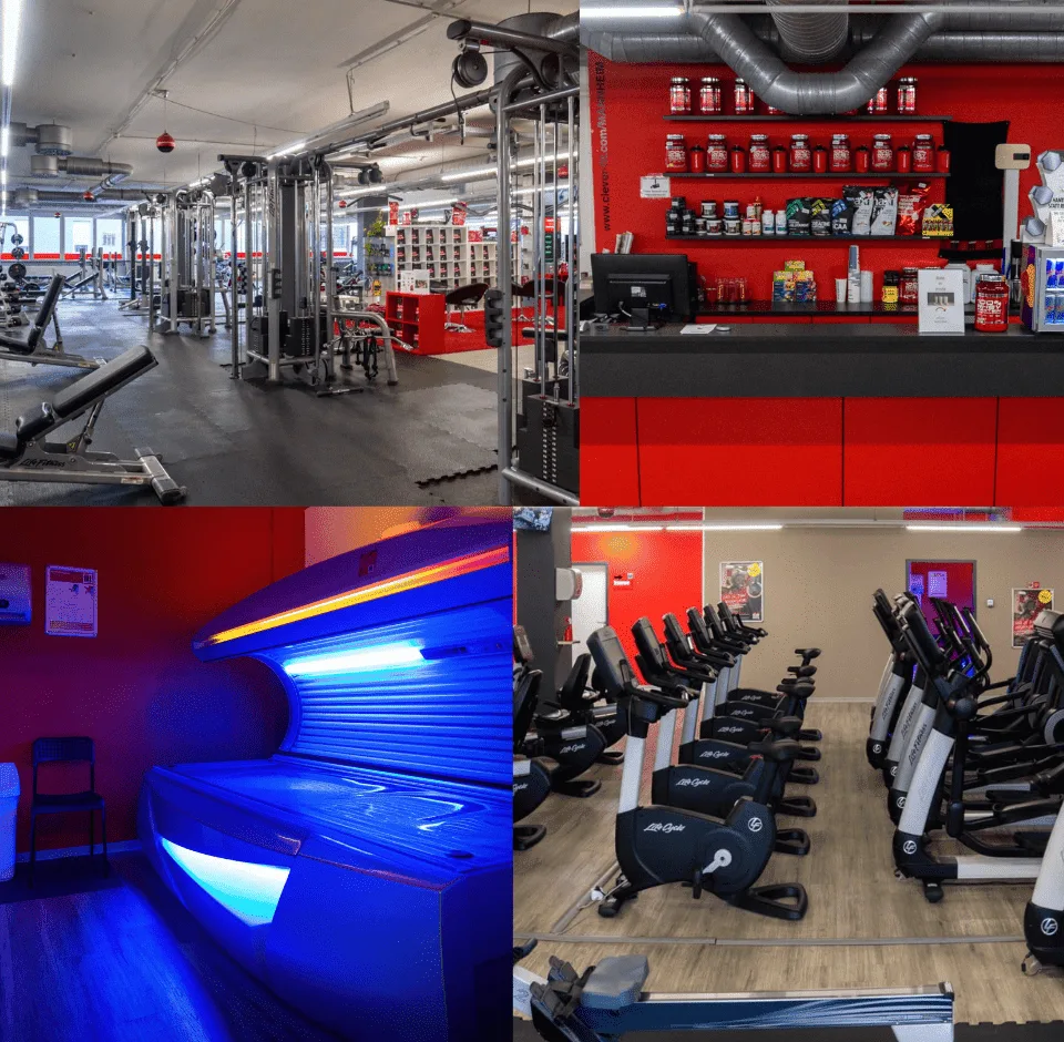 Trainingsbereich · Clever Fit Fitnessstudio Mannheim-Neckarstadt