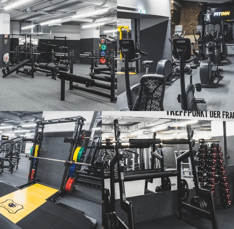 Trainingsbereich · FITINN Fitnessstudio 11. Bezirk