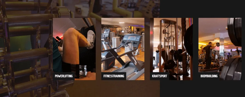 Trainingsbereich · Fitnessclub Workout Minden