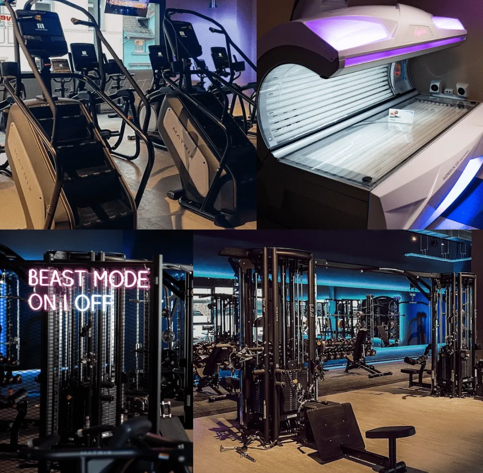 Trainingsbereich · Clever Fit Frankfurt-Höchst