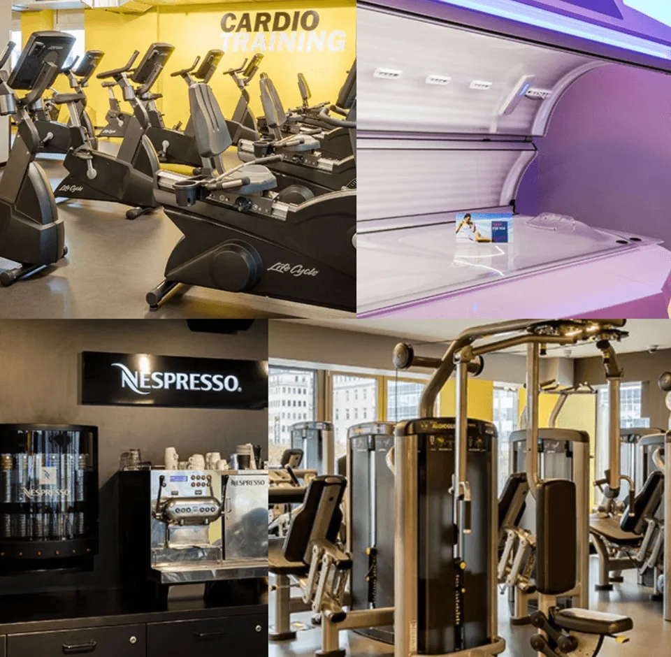 Trainingsbereich · FIT STAR gym Frankfurt-City