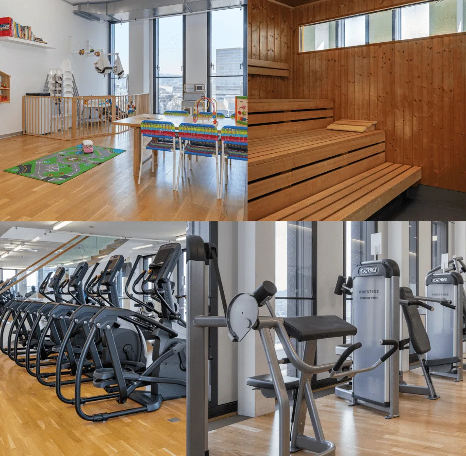 Trainingsbereich · ACTIV FITNESS Zürich Oerlikon