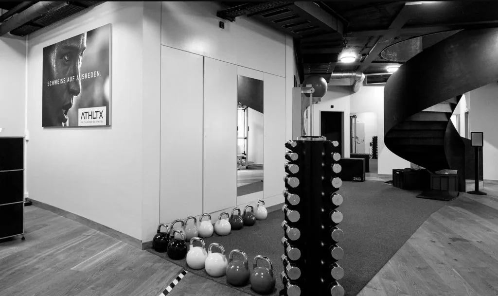 Trainingsbereich · ATHLTX Seidenhofstrasse 9