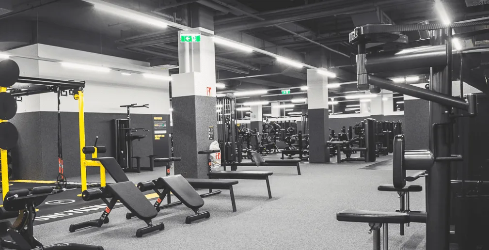 Trainingsbereich · FITINN Fitnessstudio im 2. Bezirk