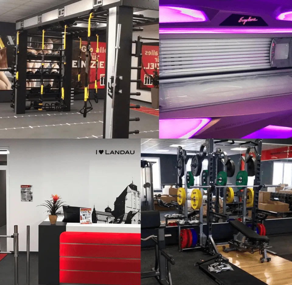 Trainingsbereich · Clever Fit Fitnessstudio Landau