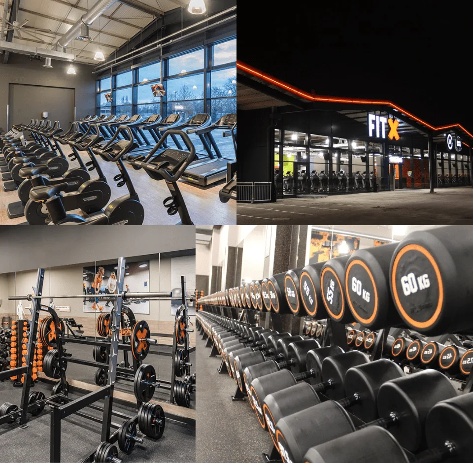Trainingsbereich · FitX Fitnessstudio München Schwabing-Freimann