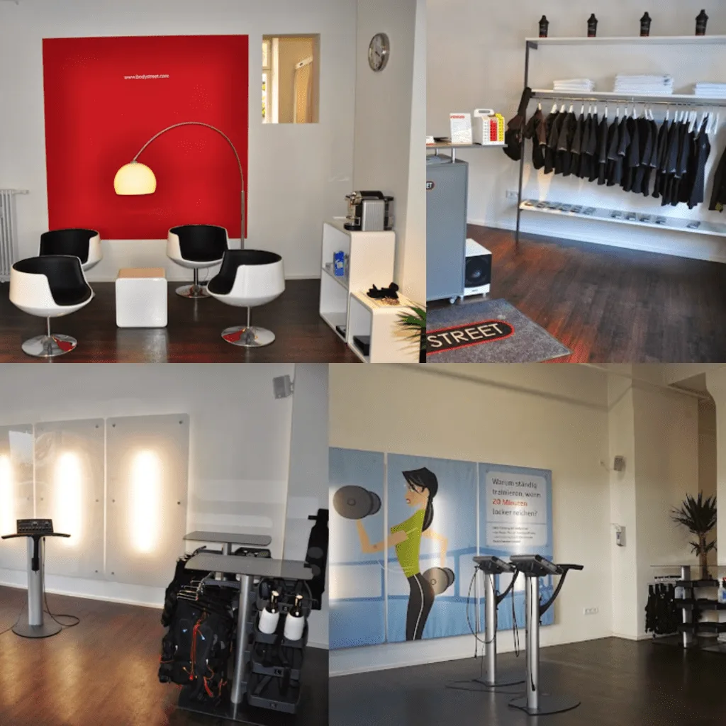 Trainingsbereich · Bodystreet München Au