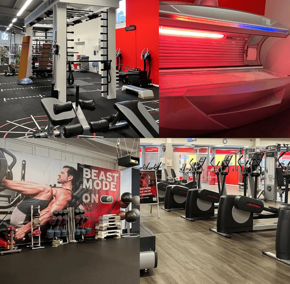 Trainingsbereich · Clever Fit Fitnessstudio gym Böblingen