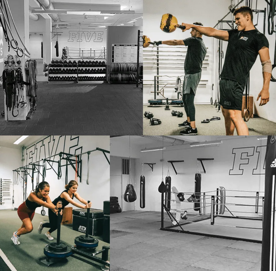 Trainingsbereich · FIVE – Progressive Fitness Wien