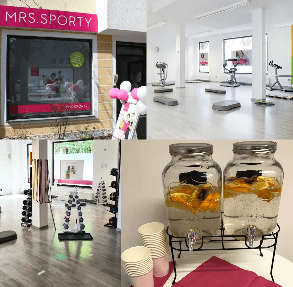 Trainingsbereich · Mrs.Sporty Frauen Fitnessstudio München-Pasing