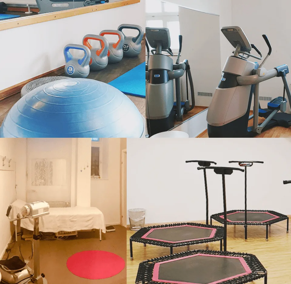 Trainingsbereich · The studio Frauenfitness
