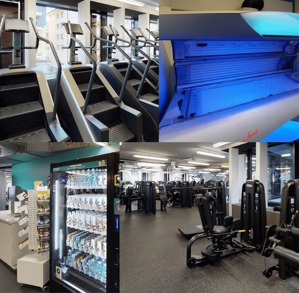Trainingsbereich · PureGym Basel Clara Huus