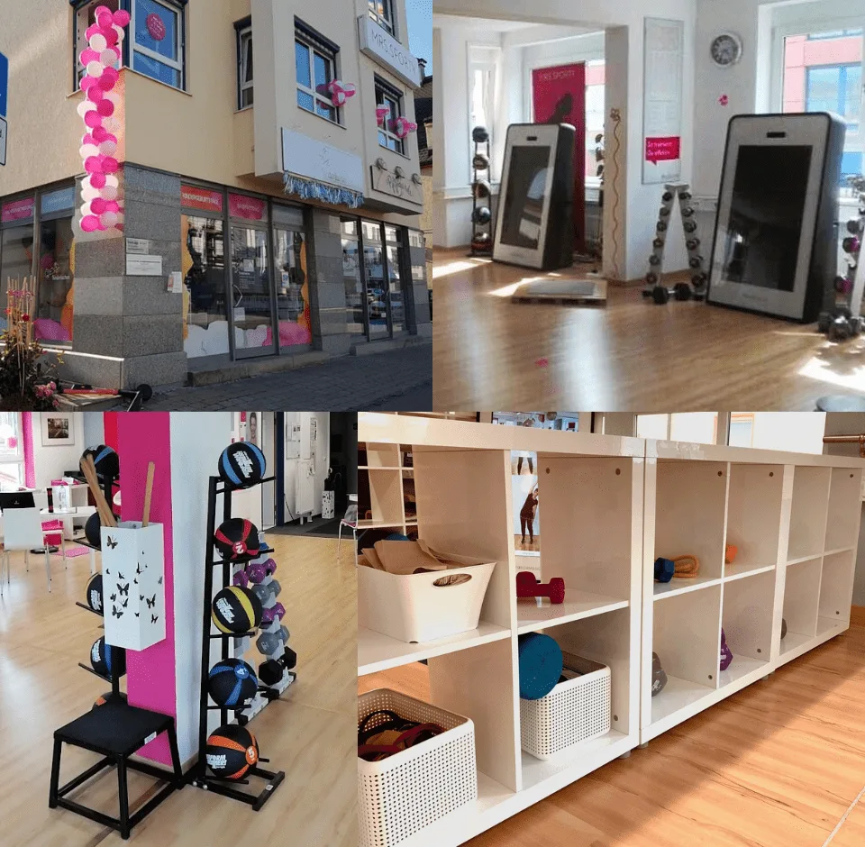 Trainingsbereich · Mrs.Sporty Frauen Fitnessstudio Augsburg-Göggingen