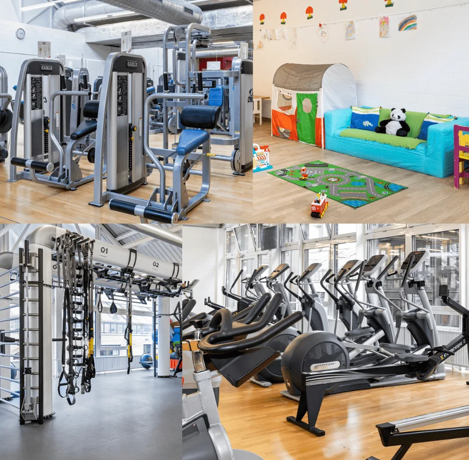 Trainingsbereich · ACTIV FITNESS Zürich Tiefenbrunnen