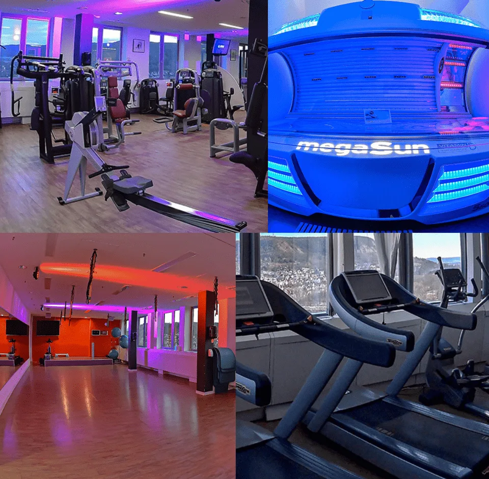 Trainingsbereich · Clever Fit Fitnessstudio Jena