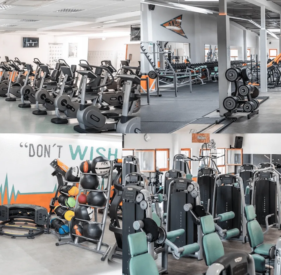 Trainingsbereich · Day Night Sports Studio Marburg