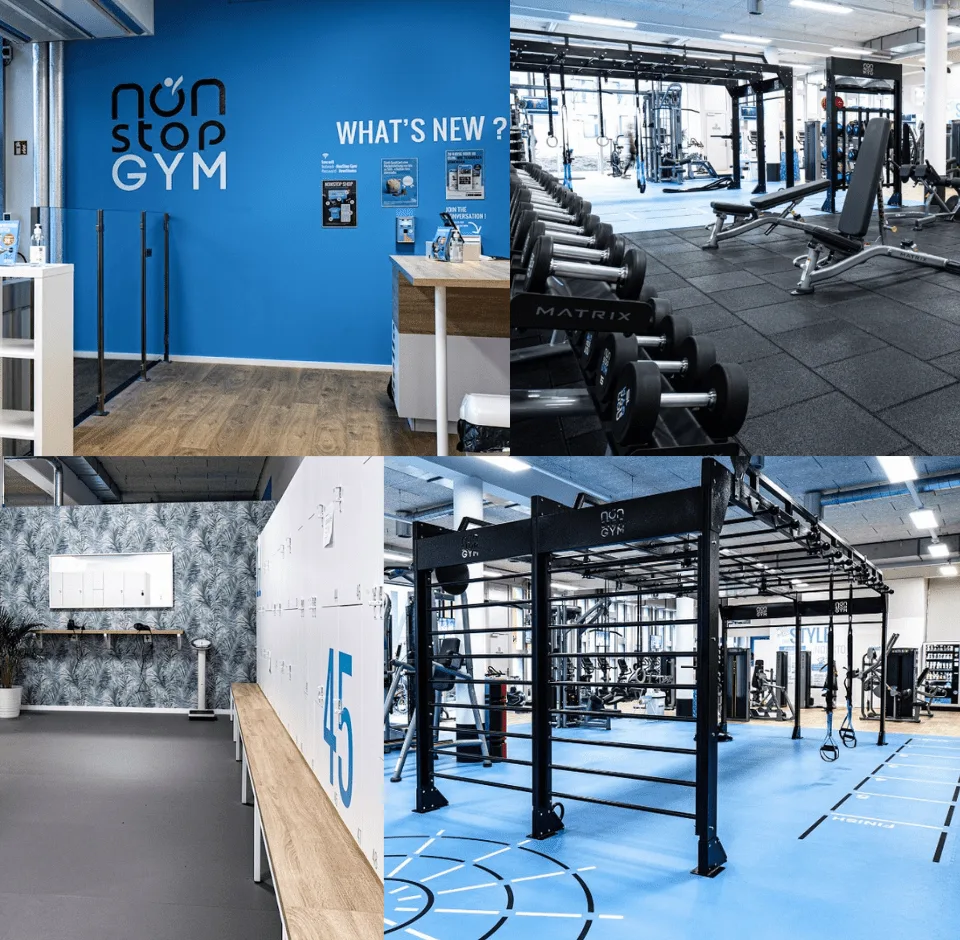 Trainingsbereich · NonStop Gym Basel Westfeld