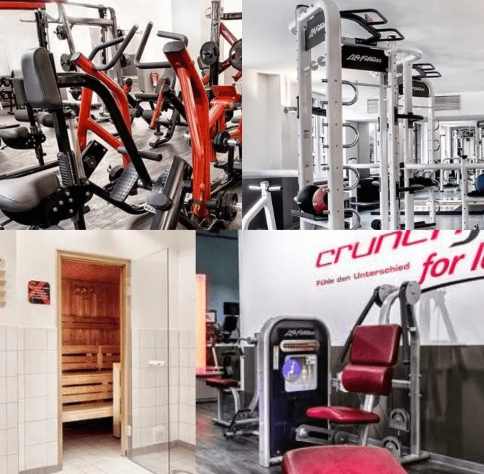 Trainingsbereich · Crunch Fit Dresden