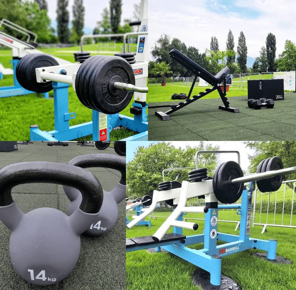 Trainingsbereich · Sun Gym Luzern