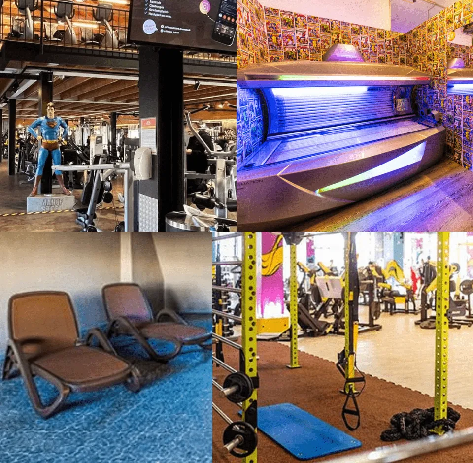Trainingsbereich · Fitness Factory Darmstadt Hauptbahnhof Darmstadt