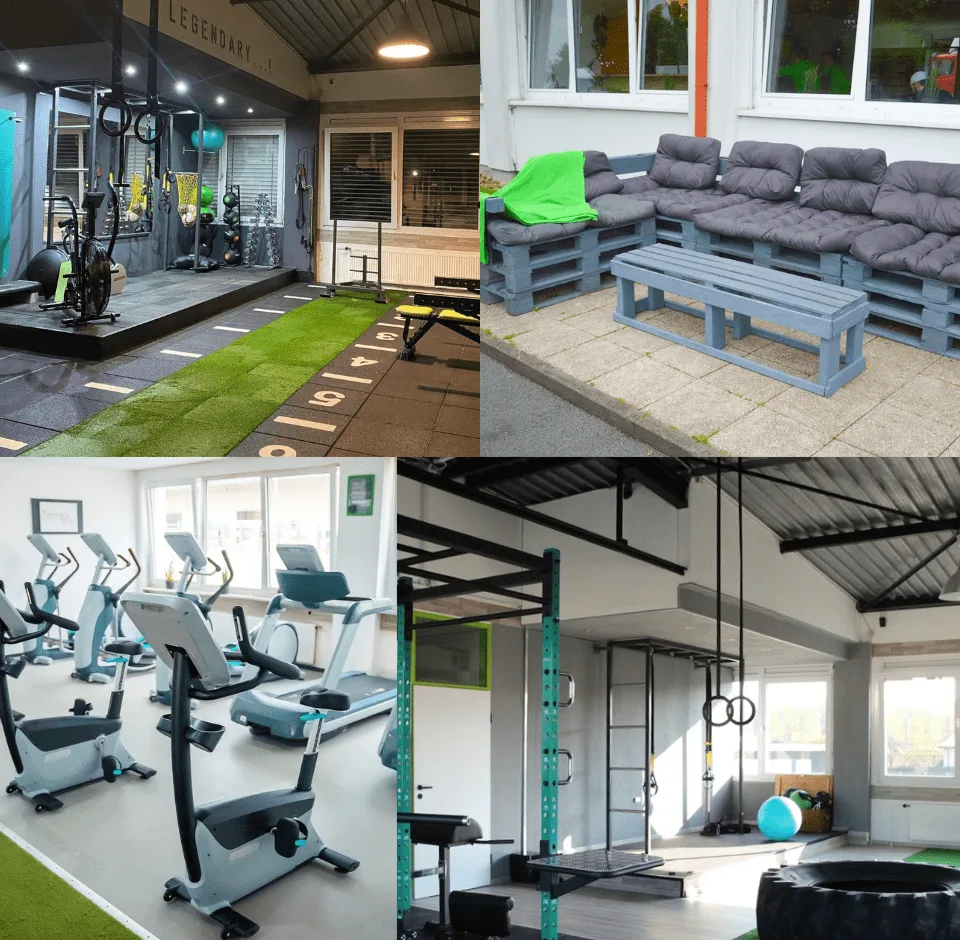 Trainingsbereich · Turnhalle Vital