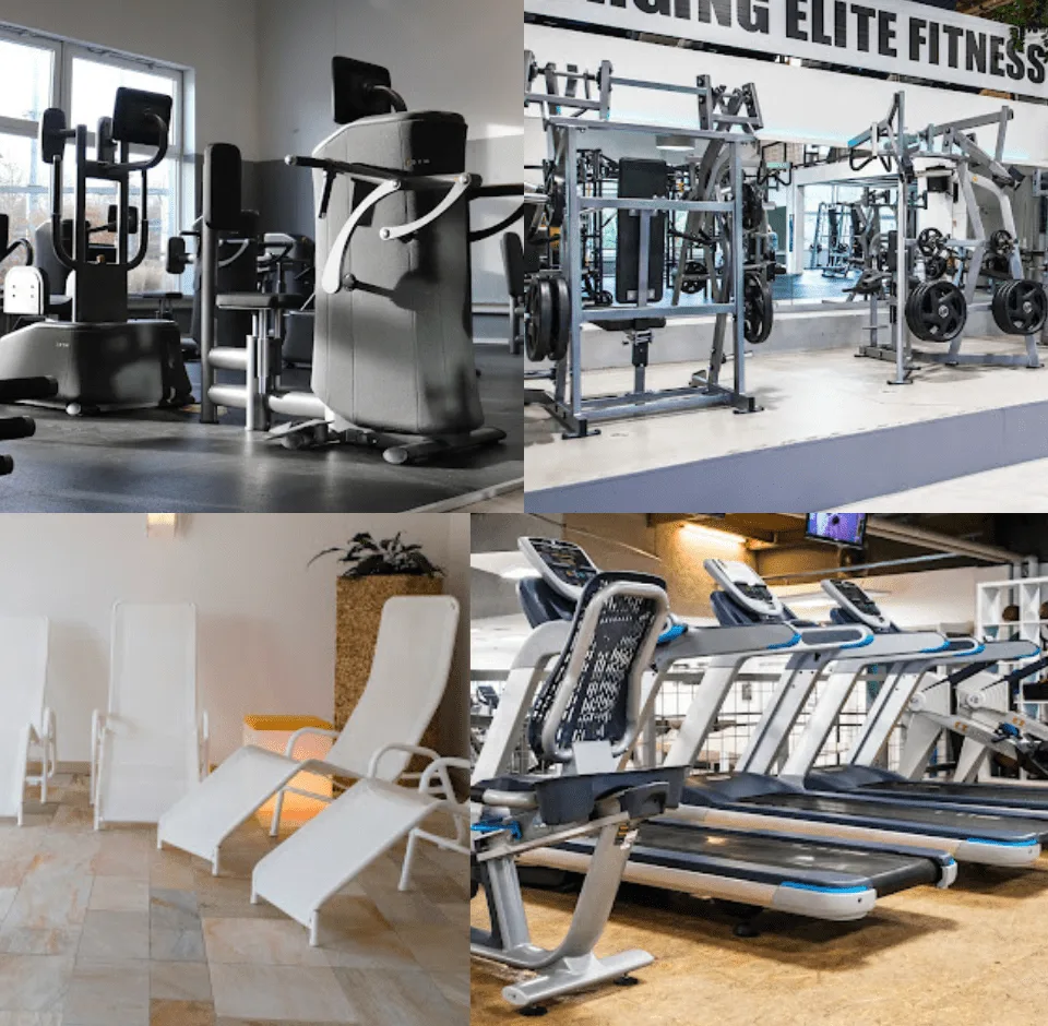 Trainingsbereich · Jim Fitnessclub