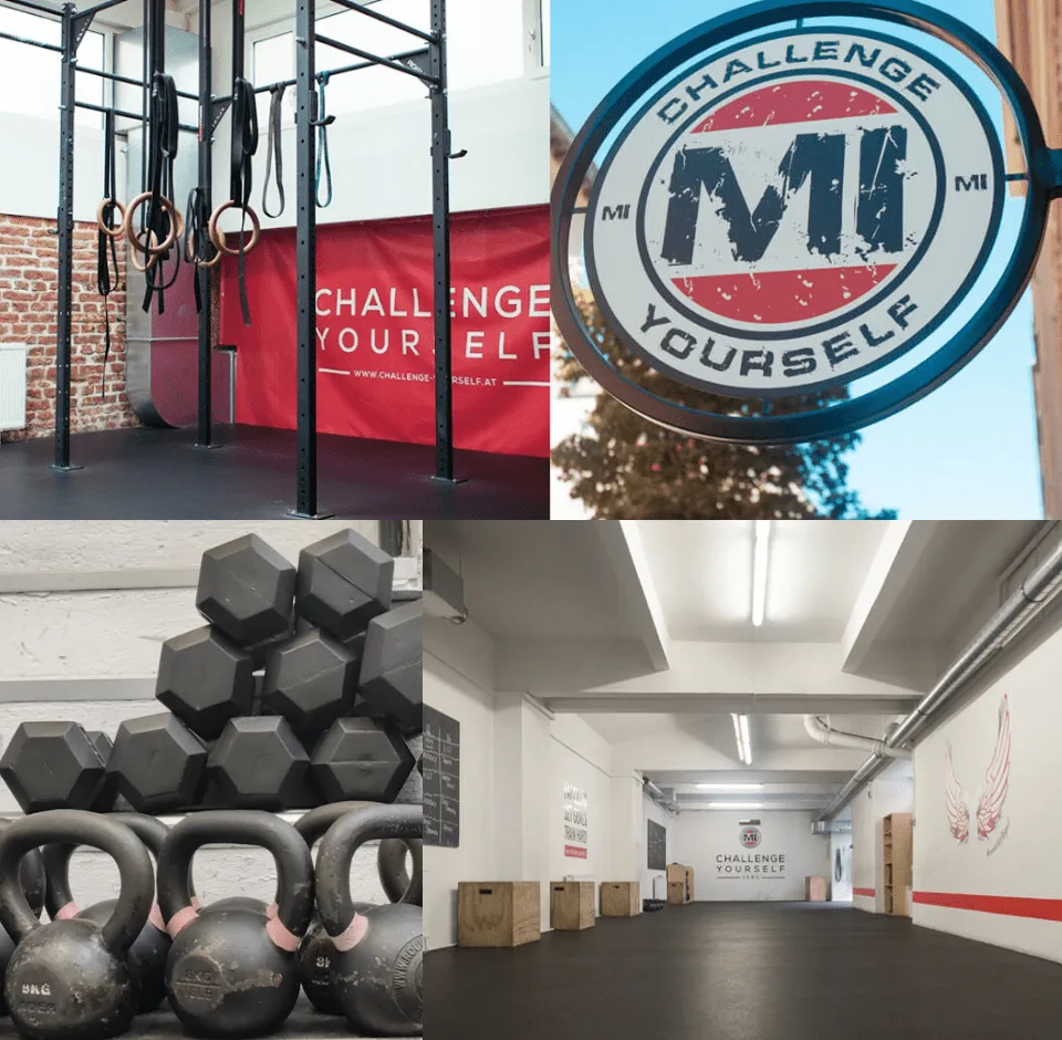 Trainingsbereich · Challenge Yourself Wien