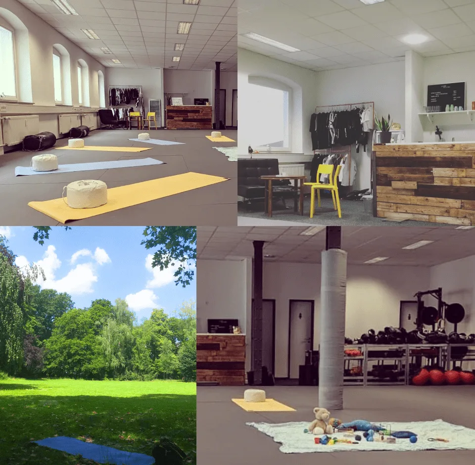 Trainingsbereich · MAMAPLUSEINS